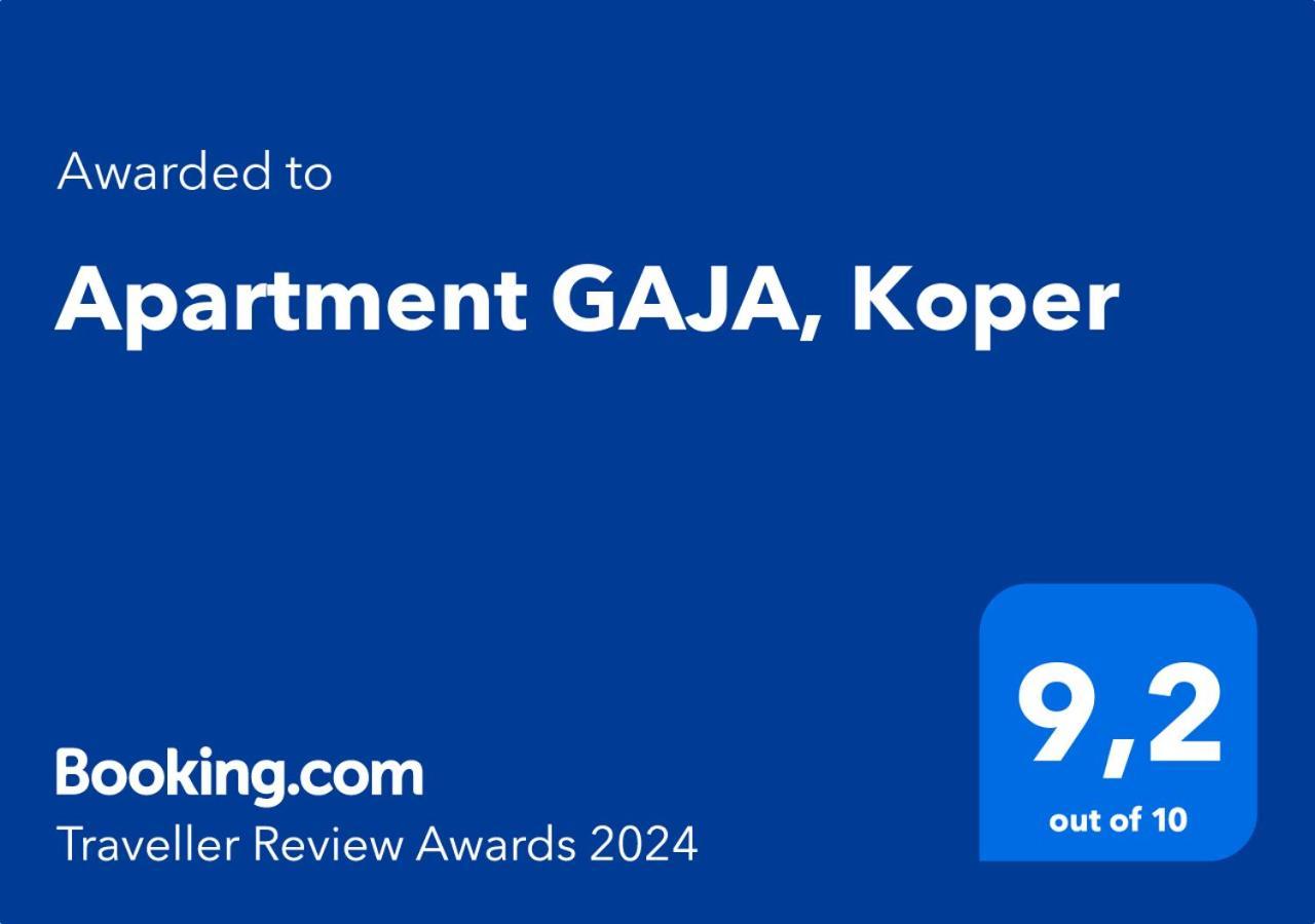 Apartment Gaja, Копер Экстерьер фото